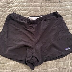 Women's black Patagonia Baggies Shorts: XL